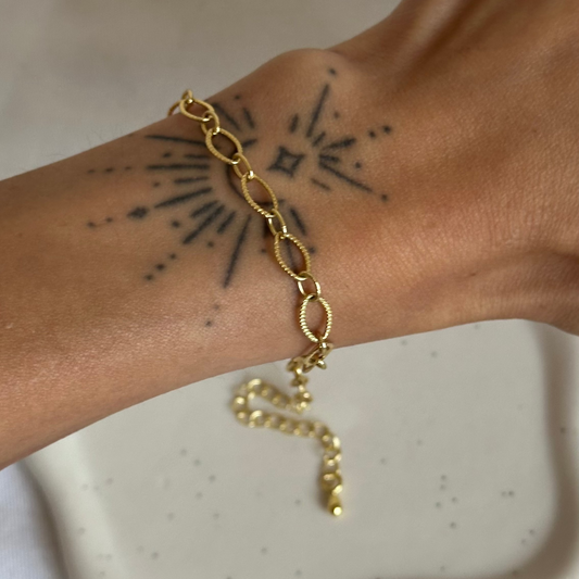 Pulsera Cadena Ovalada