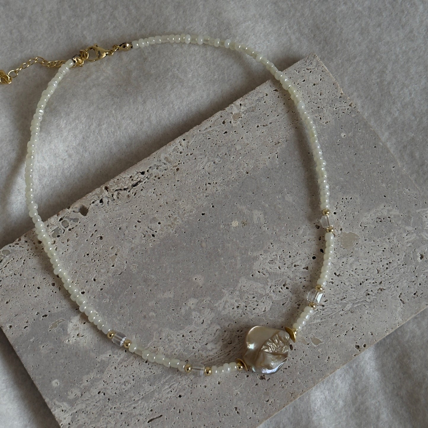 Collar Cristal Piedra