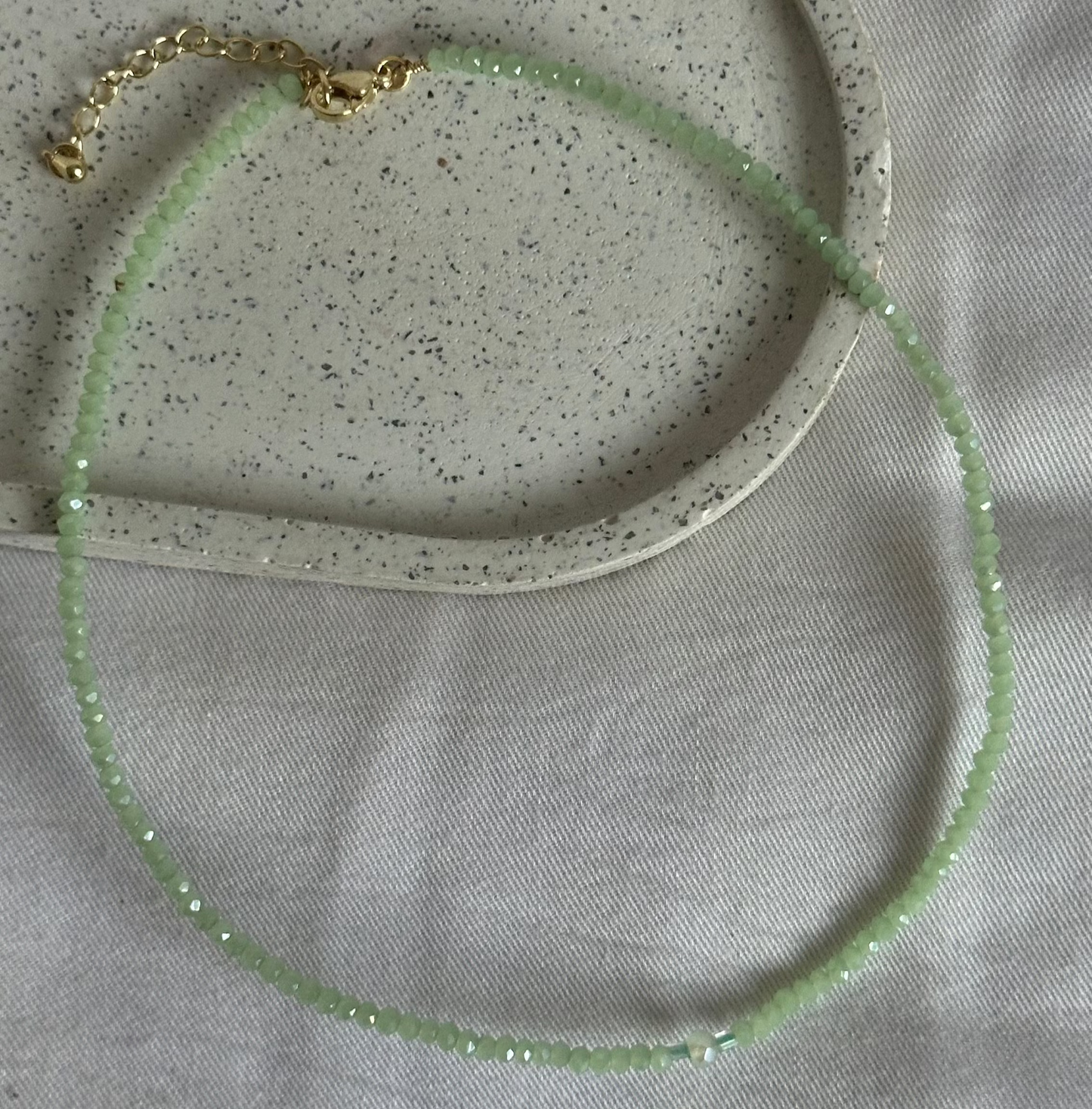 Collar Verde agua