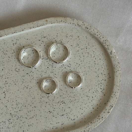 Argollas Clásicas Plata