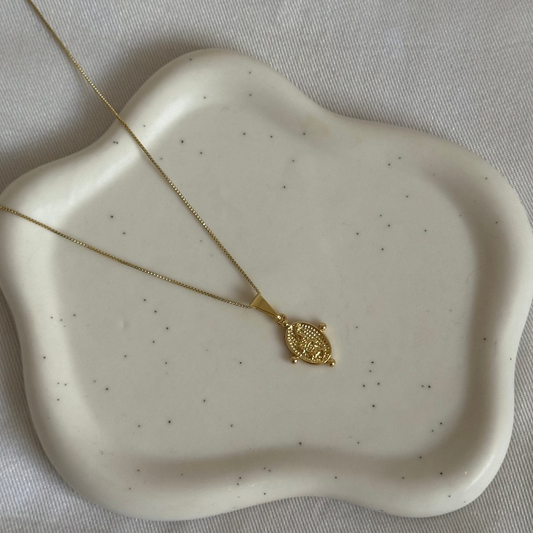 Collar Serpiente Ovalado