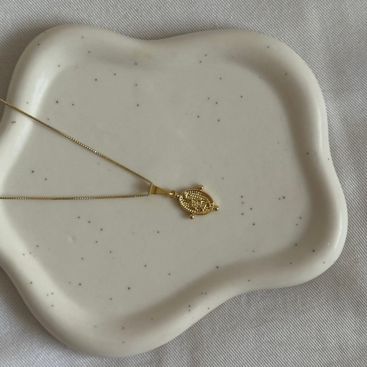 Collar Serpiente Ovalado