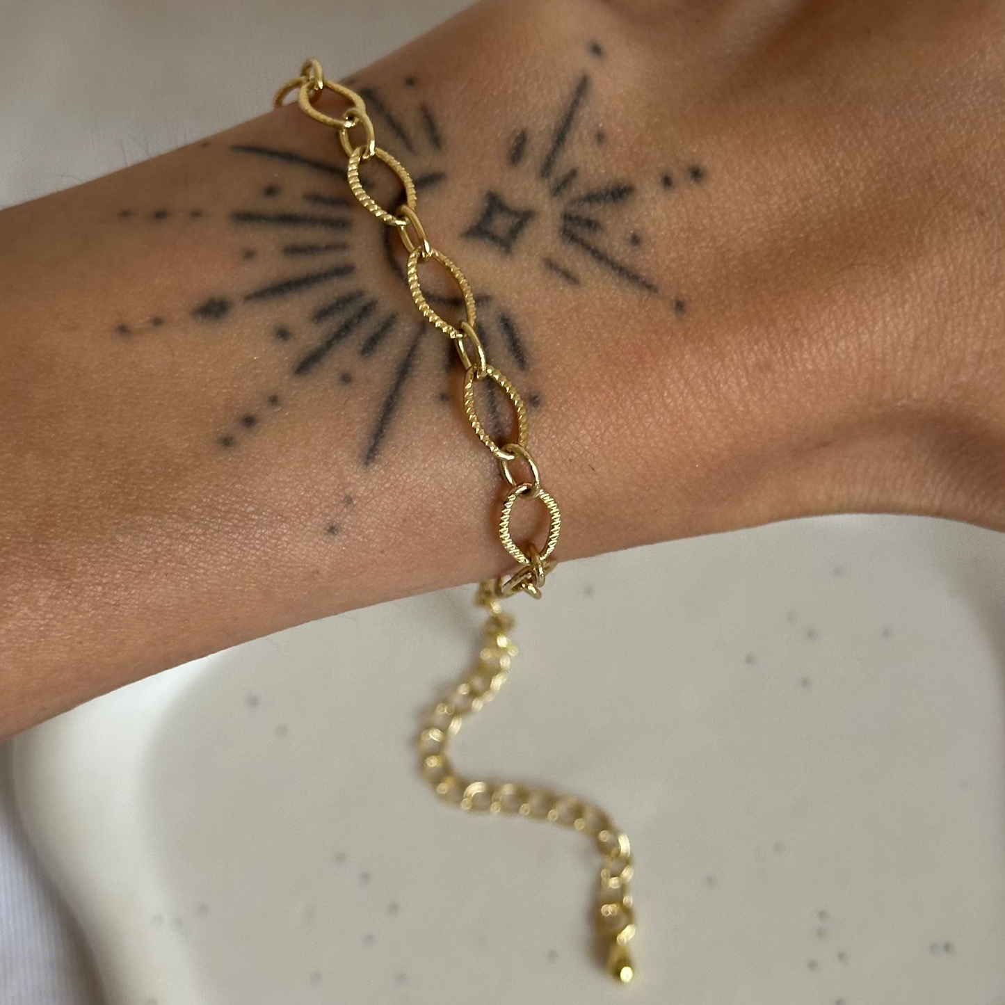 Pulsera Cadena Ovalada