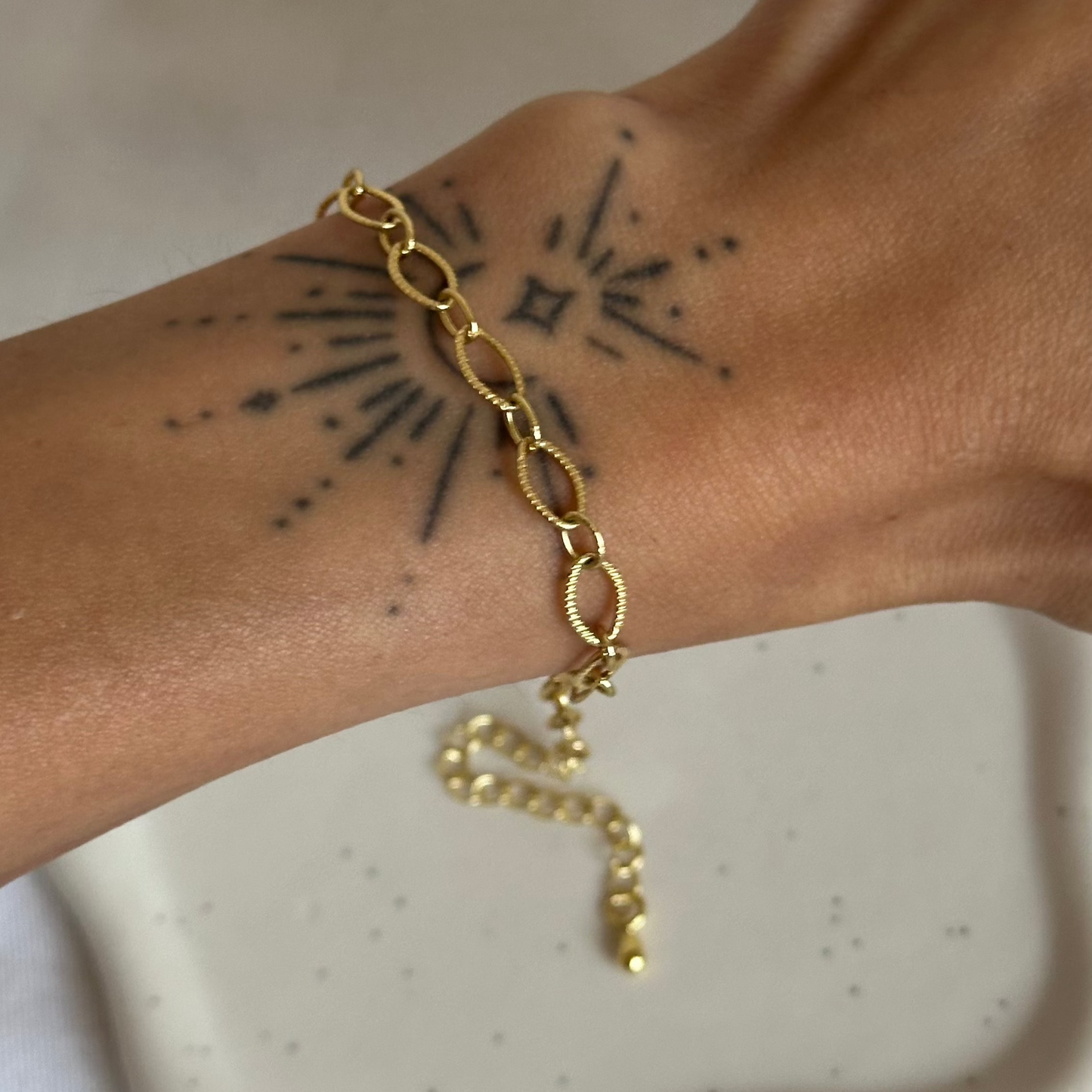 Pulsera Cadena Ovalada