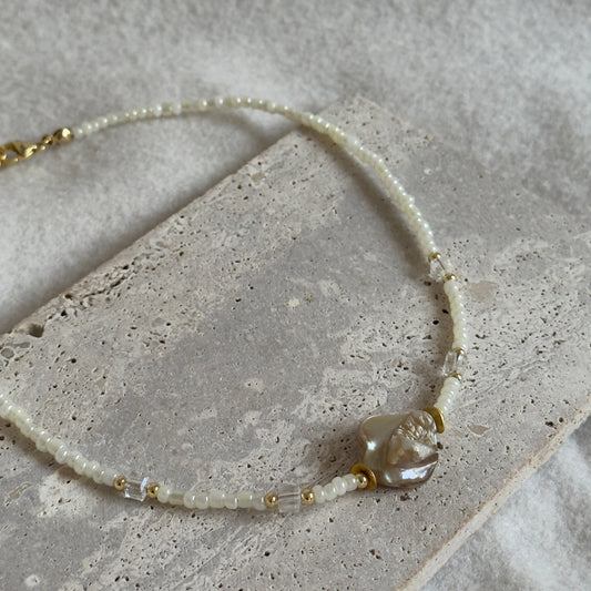 Collar Cristal Piedra