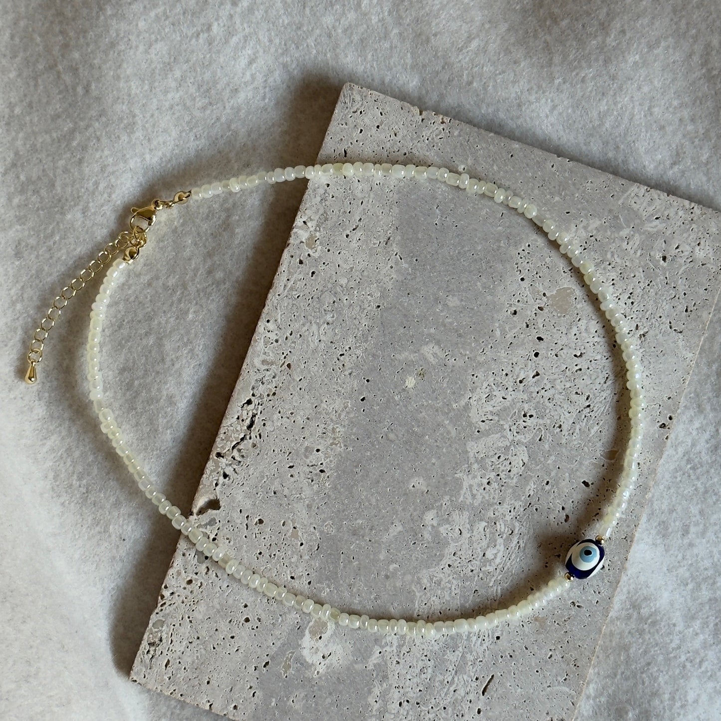 Collar ojo Turco azul