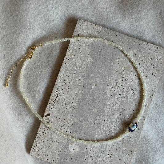 Collar ojo Turco azul
