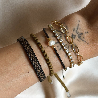 Pulsera circones gruesa