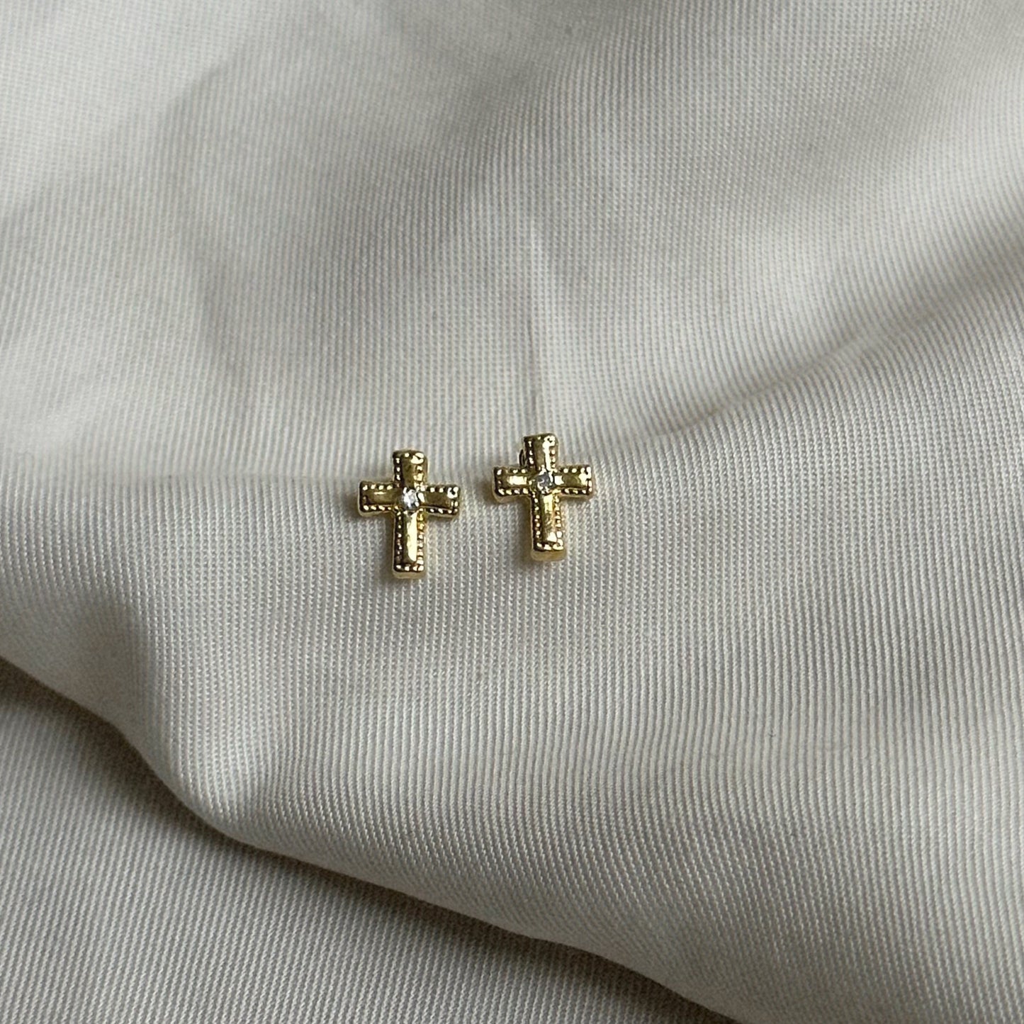 Aros Cross con circón